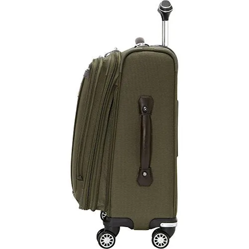 Travelpro Platinum Magna 2 International Carry-On Expandable Business Plus Spinner Carry-On Suitcase, 20-in., Olive